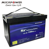 12V 100ah Sodium Ion Cranking Starting Battery Deep Cycle 100ah 12.4V Sodium-Ion Batteries for Solar System Electric Vehicle Auto Starting with Grade a Sib Cell