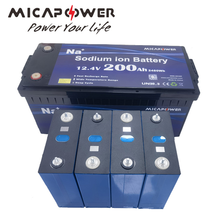 Sodium Ion Battery 200ah Factory Price Rechargeable 12.4V 200ah Phosphate Battery Cell Sodium Ion 200ah Battery Cell