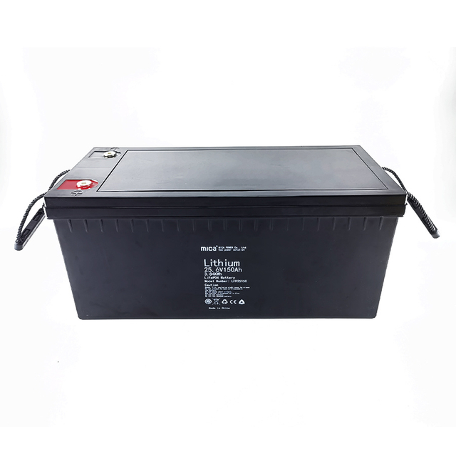 Factory Directly Supply 25.6V 24V LiFePO4 Battery Lithium Ion Battery Pack 150ah with BMS for Solar Energy System Street Light PV System Backup with CE Un38.3