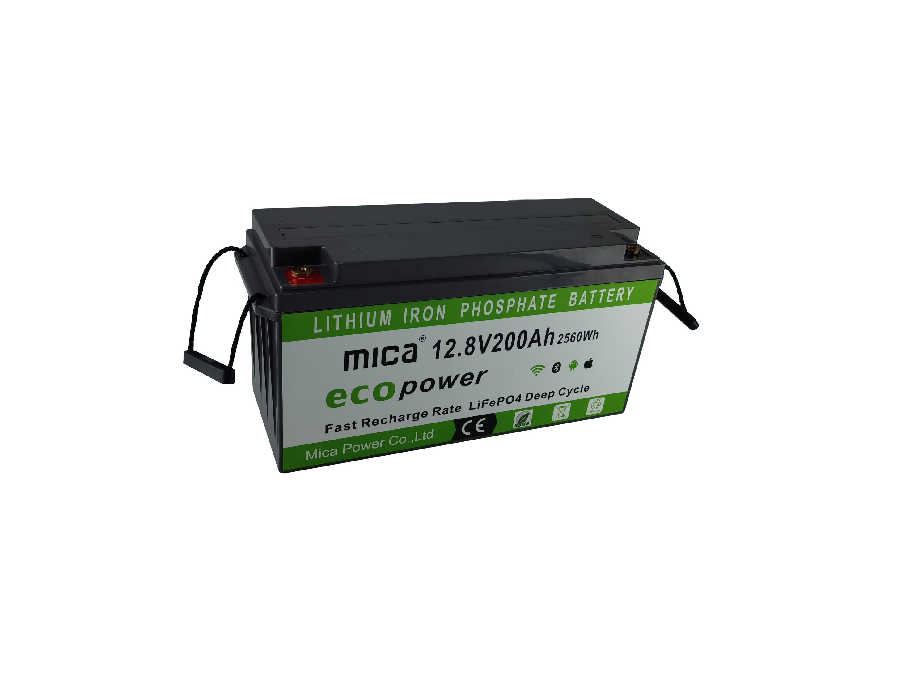 Professional and Reliable Factory Mica 12V 200ah LiFePO4 Battery Pack Lithium Ion Battery with CE/Un3.83 Certification for Solar Storage/Marine/Ess