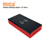 Mica 20000mAh 500A Portable Multi-Function Power Bank 12V Car Jump Starter with Wireless Charging USB