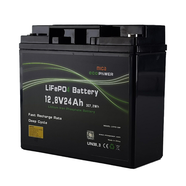 Factory ISO9001 Approved 12V 24ah Deep Cycle Lithium Iron Phosphate LiFePO4 Battery Lithium Ion Battery for Solar Energy System Street Light RV PV Marine