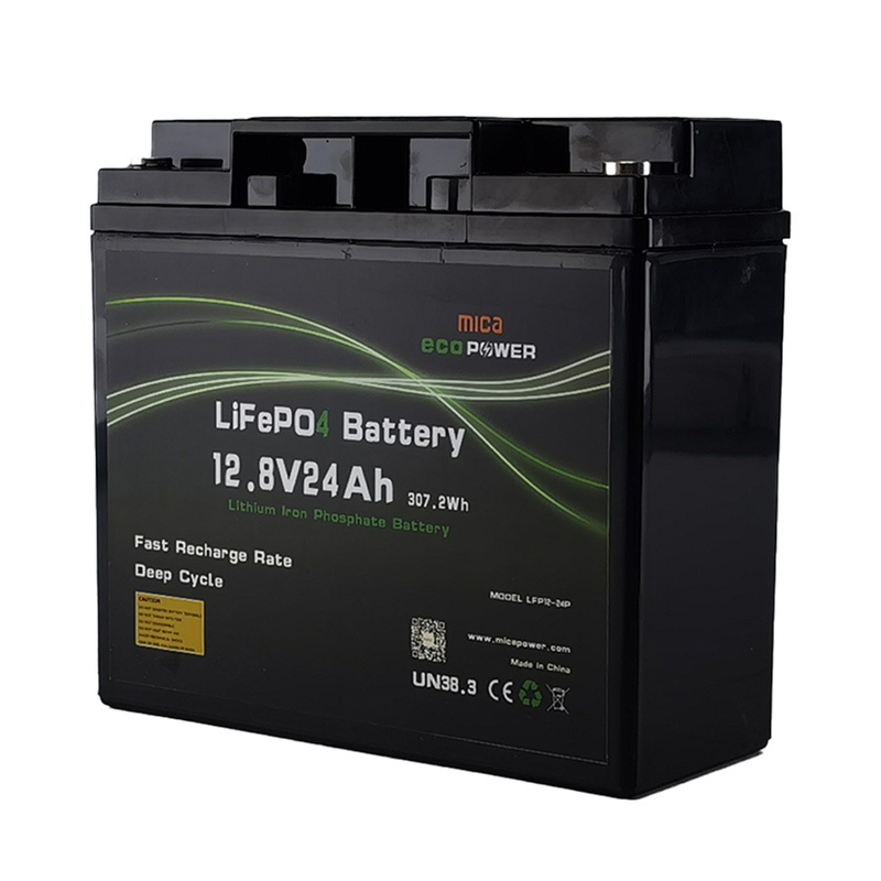 Factory ISO9001 Approved 12V 24ah Deep Cycle Lithium Iron Phosphate LiFePO4 Battery Lithium Ion Battery for Solar Energy System Street Light RV PV Marine