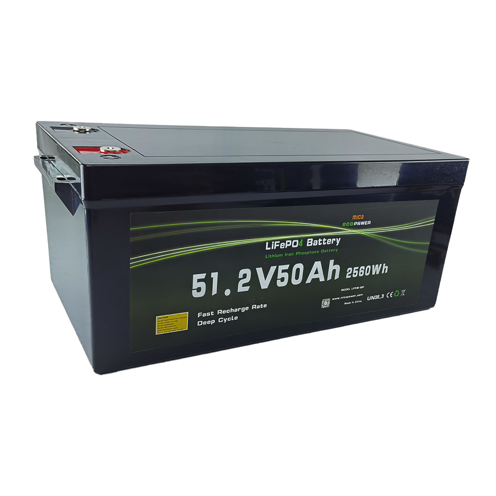 Grade a Battery Cell 48V 50ah LiFePO4 Battery Lithium Ion Battery for Solar Energy Storage PV System Marine Golf Cart Leisure RV with CE Lithium Battery