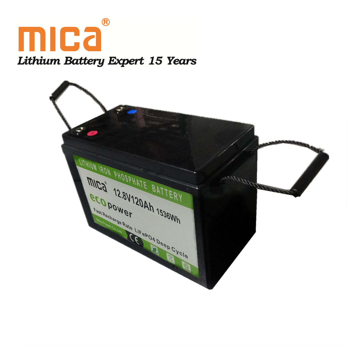 LiFePO4 Battery 12V 120ah with BMS Lithium RV Battery Replacement Sealed Lead Acid Battery Pack