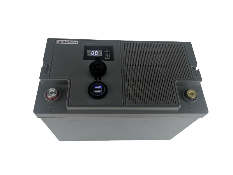 Mica 12V 100ah LiFePO4 Lithium Iron Phosphate Battery Lithium Ion Battery Pack for Car Caravan Boat with Bluetooth Function