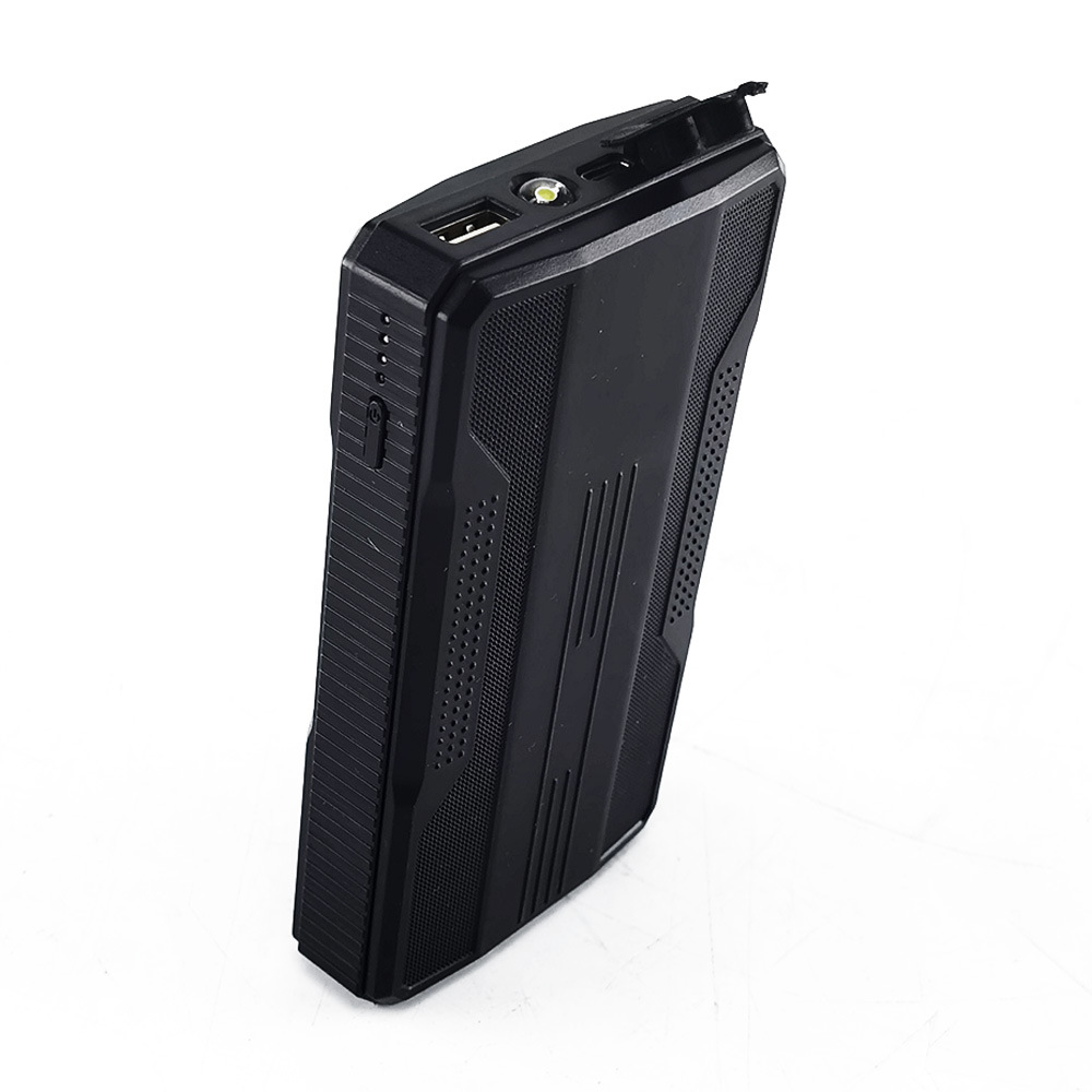 Emergency Jump Starter 12V Vehicle Car Start Tools for Camper Camping Portable Power Bank 8000mAh Multi-Function Charger Booster with LED Light