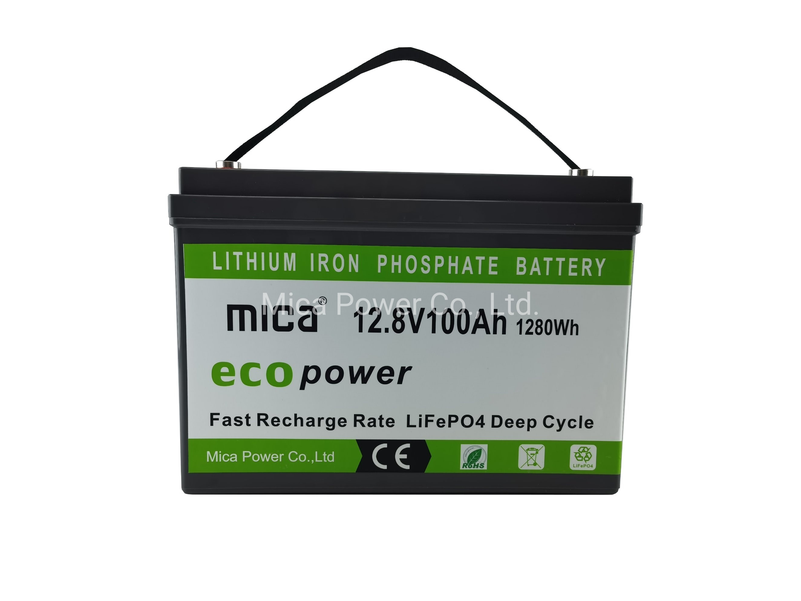 12.8V 100ah CE Approval Low Temperature Lithium Ion LiFePO4 Battery 12V 100ah RV Camper Solar Storage Battery Pack