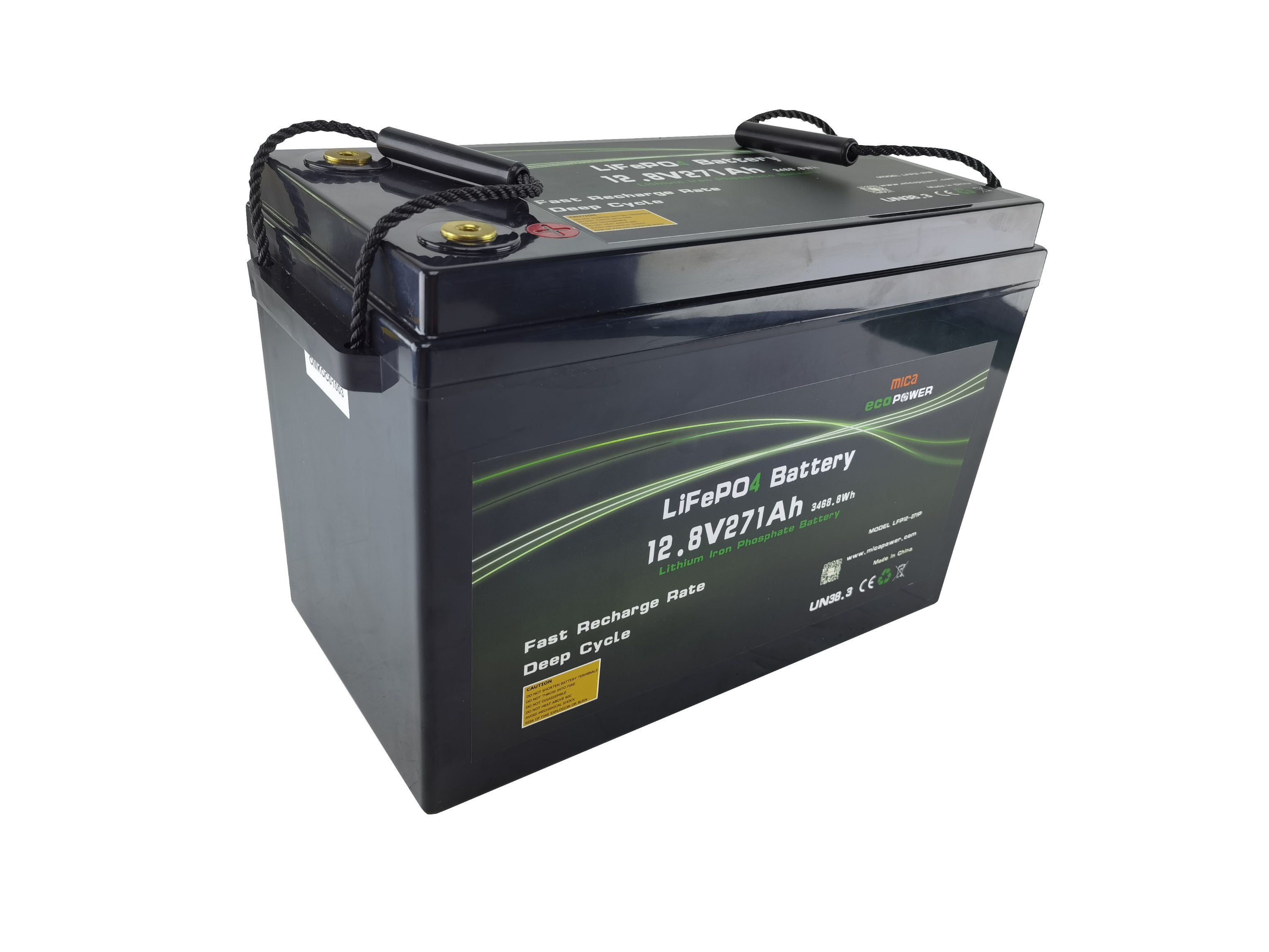 Mica 12V LiFePO4 Battery 200ah 271ah 280ah Lithium Battery for Marine Boat Caravan RV PV Backup Golf Cart