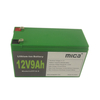 Deep Cycle Lithium Battery 12V 12.8V 15V 9ah LiFePO4 Lithium Battery for E-Bike Camping Car Boat Street Light PV RV UPS