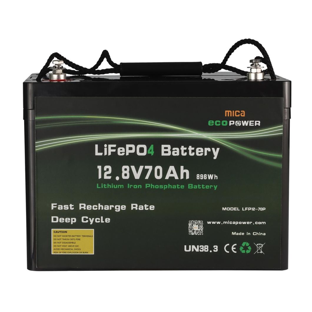Battery Pack 12V Electric Cart Lithium LiFePO4 Auto Car Battery 12V 50ah