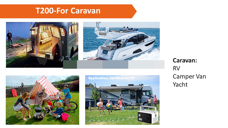 Mica Multi-Function 300W 500W 1000W Solar Generator Power Station for Camping Hunting Fishing Outdoor Mobile Power Bank