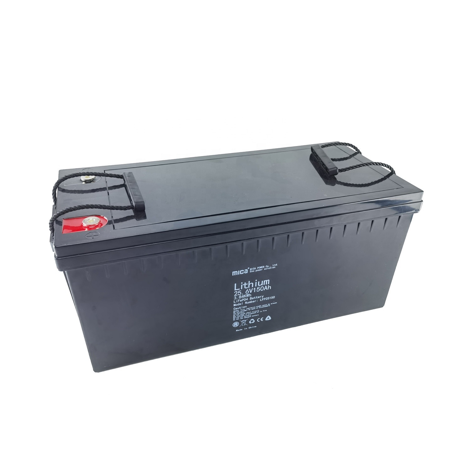 Customized Batterie De Voiture 24V 25.6V 150ah 35kg with CE/Un38.8/IEC62133/MSDS Rechargeable Lithium Battery