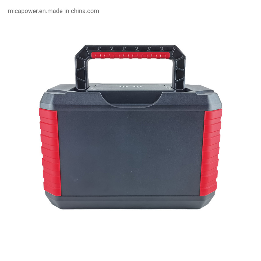 OEM Customized Logo 500W Portable Generator Supply Power Station with AC DC Wireless Charger Rechargeable Lithium Battery Power Station with CE Un38.3
