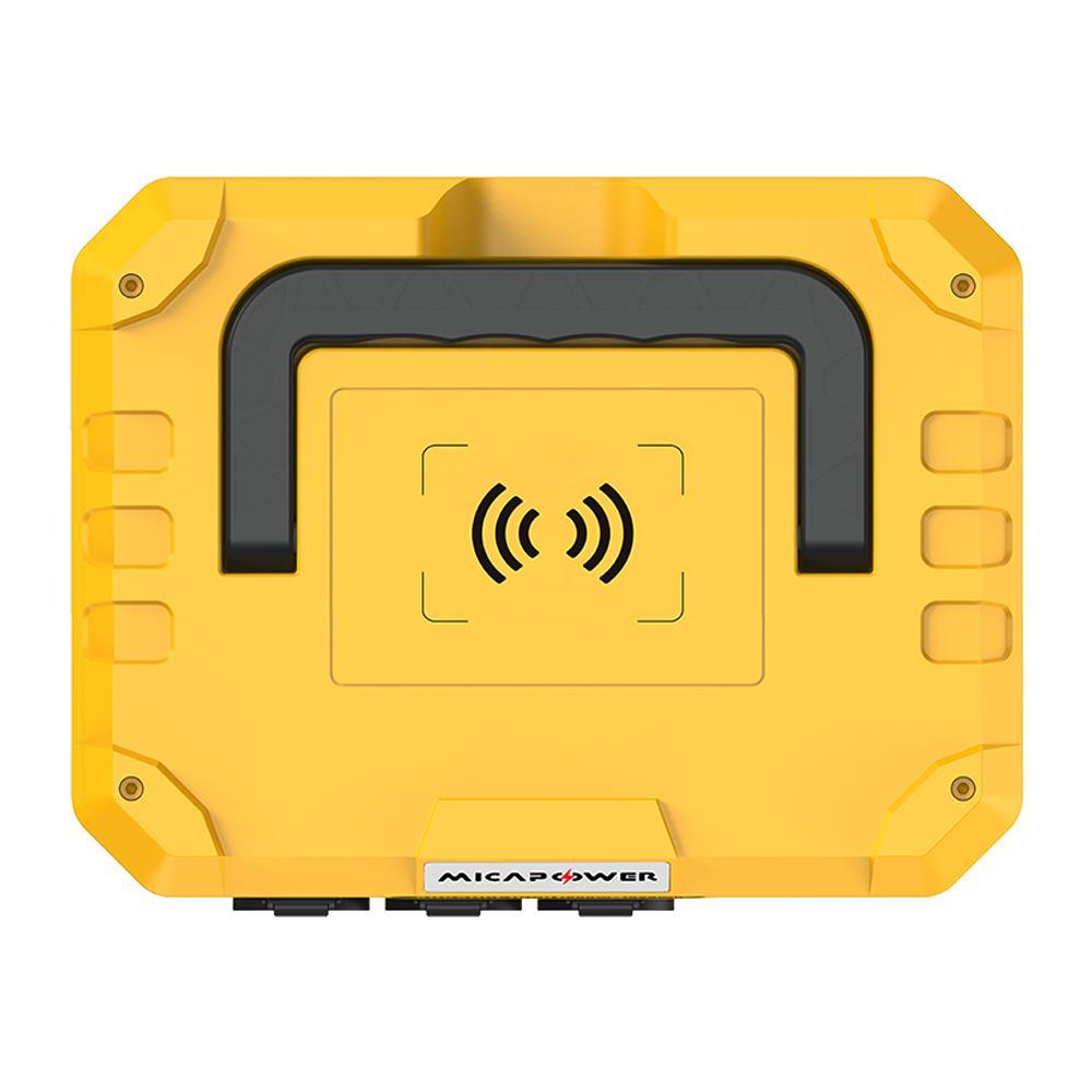 1000W Portable Power Station with Wireless Charger Fast Charging Backup Solar Energy Storage Solar Panel Energy Storage System Power Generator