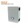 Mica 51.2V 48V 100ah 200ah LiFePO4 Battery Rechargeable Large Capacity Stackable Wall Mounted Solar Lithium Storage Battery
