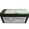 Over 15 Years History Factory 25.6V 150ah LiFePO4 Lithium Iron Phosphate Lithium Battery Pack for RV EV Car Yacht