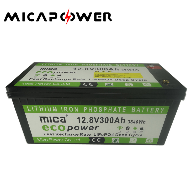 Factory Direct Deep Cycle Rechargeable Solar Storage LiFePO4 Battery 12V 100ah 200ah 300ah 400ah for Storage, RV, Boat, Marine UPS