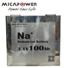 Brand New Grade a 220ah 3.1V Prismatic Cell 100ah Sodium Ion Battery Na Ion Cell Sib for Electric Logistics Autonomous Transport Vehicles Solar System