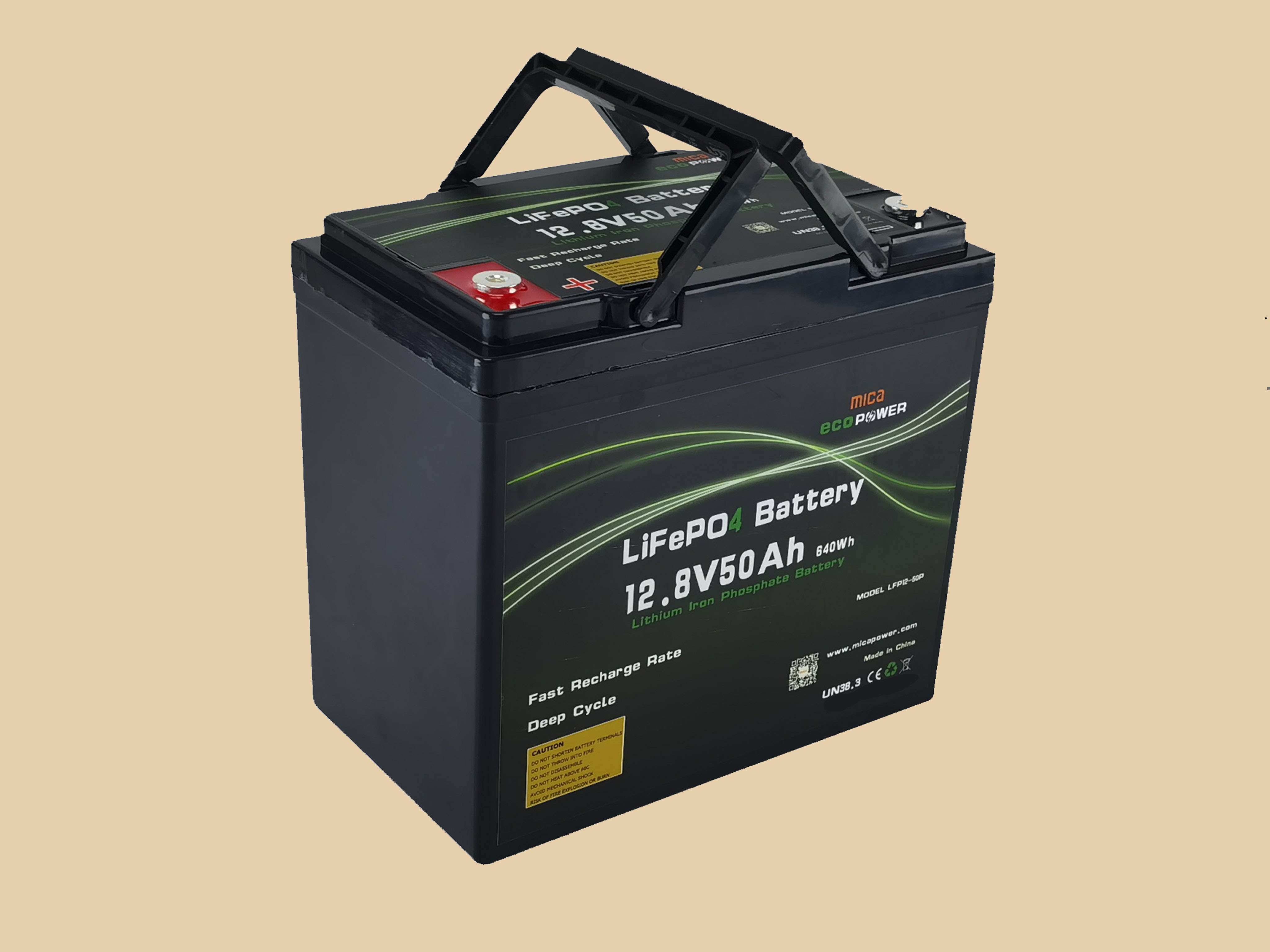 4000 Cycle Times LiFePO4 Lithium Iron Phosphate Battery Pack for Solar Street Light Storage