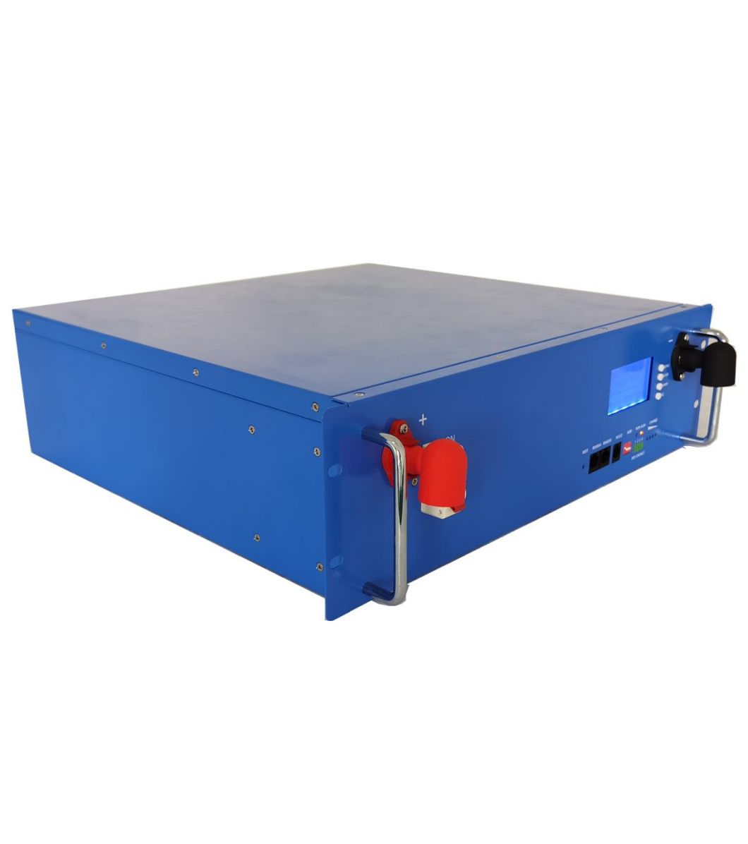Mica 48V 80ah 4kwh Rechargeable Lithium-Ion Battery 51.2V 80ah 3u Rack UPS Energy Storage Base Station Battery