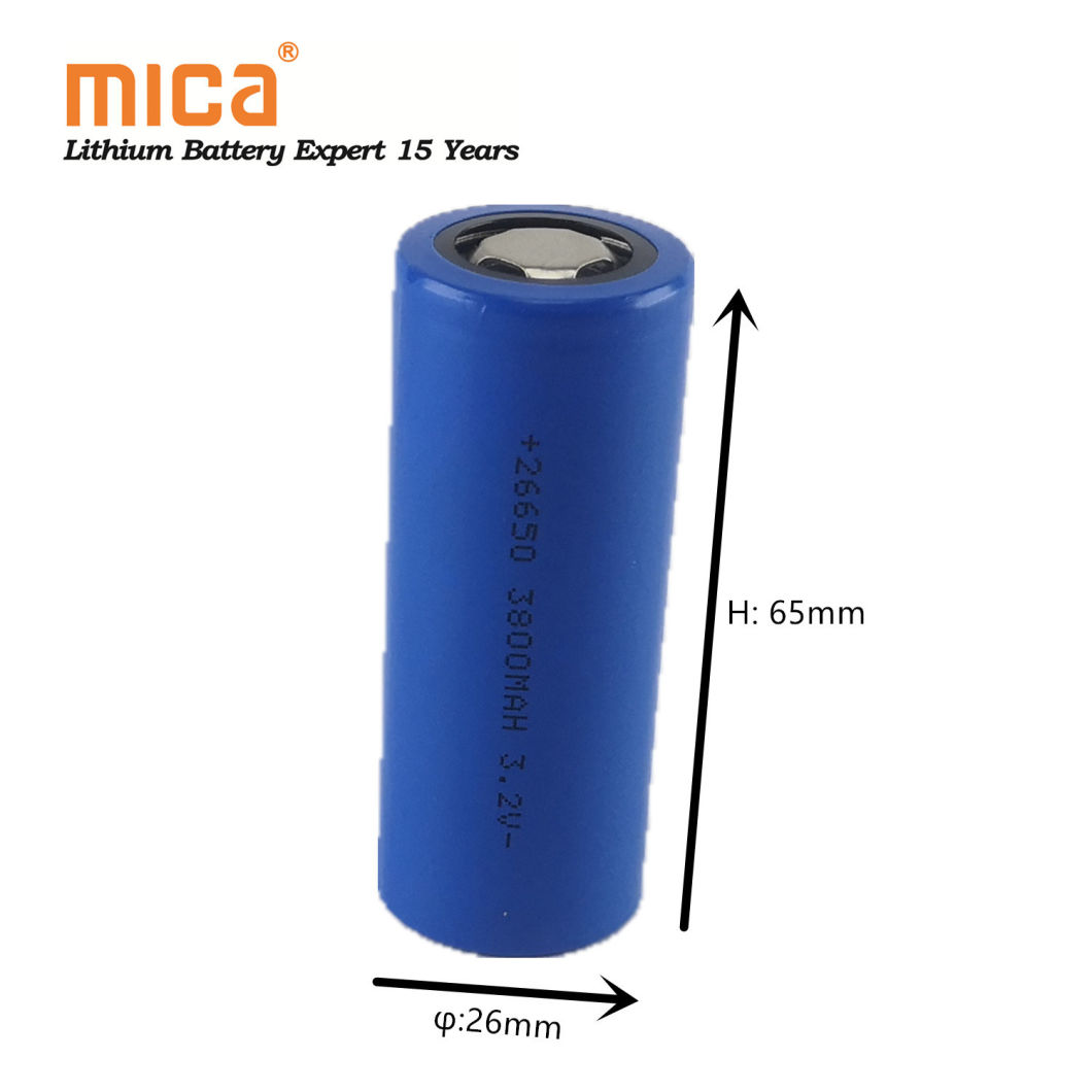 Wholesale Certificate Ifr 18650 26650 32650 Lithium Ion Li-ion LiFePO4 Battery Cell for EV Solar Energy Storage with MSDS, CE, Un38.3