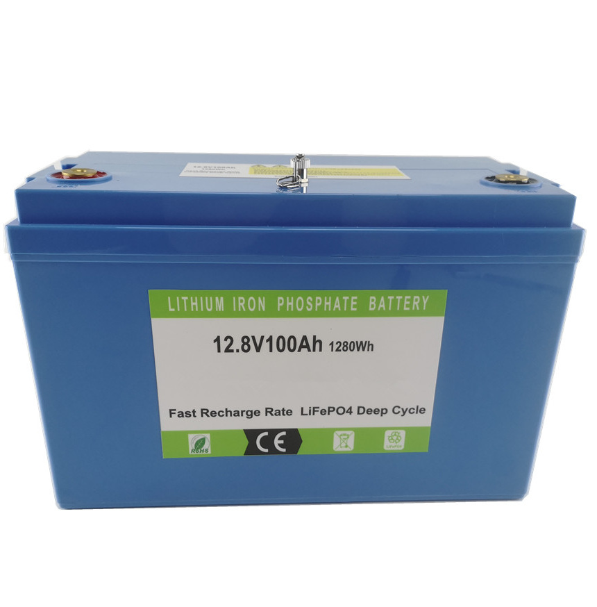Mica 12.8V LFP Un38.3 Lithium Iron Phosphate Battery Cell EV 12V 100ah LiFePO4 Battery Pack with Bluetooth Function for Solar/Ess/Golf Cart