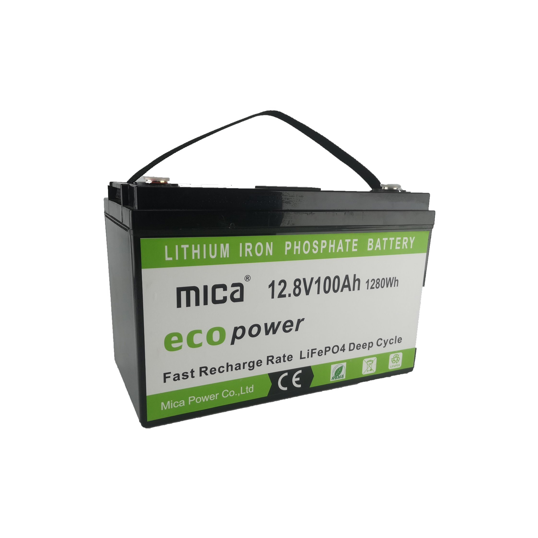 Factory 12V 12.8V100ah/200ah/300ah Replacement Lithium Battery Golf RV Energy Storage LiFePO4 Battery Pack