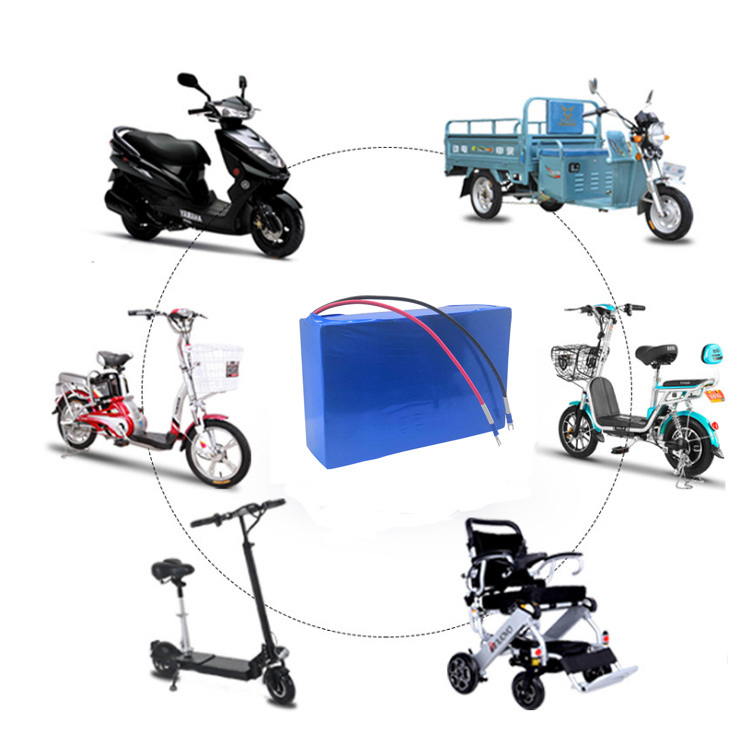 Lithium Ion Battery Pack 18650 Li-ion Battery 36V 48V 60V 72V 20ah 30ah 40ah for Electric Motorcycle Scooter