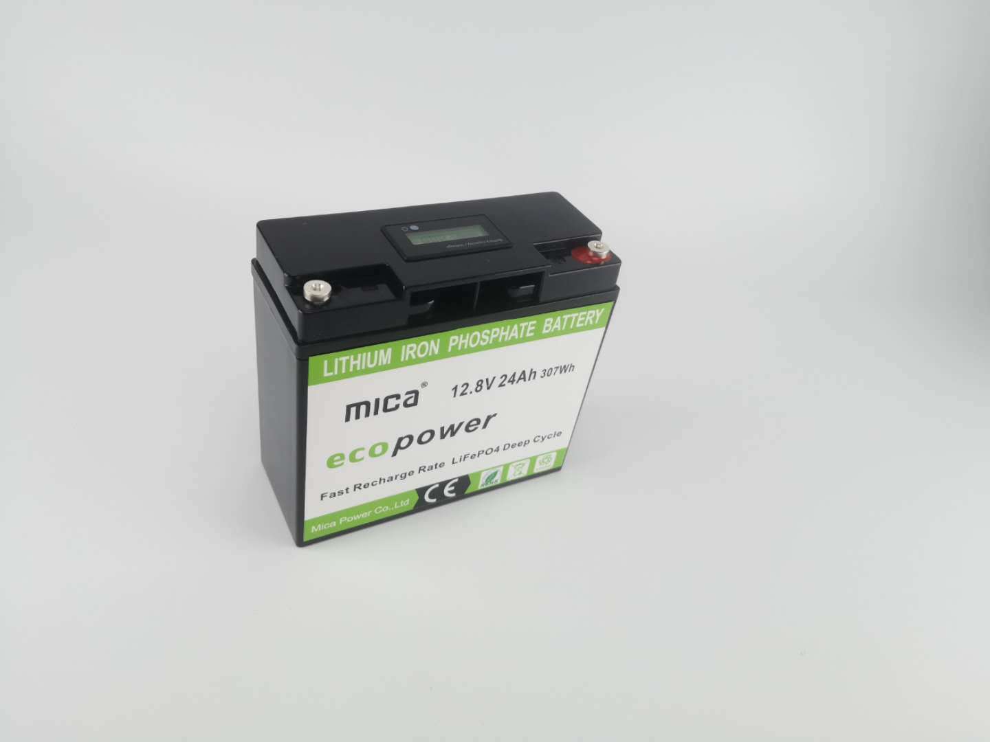 Factory 12V Battery Pack Rechargeable Solar Battery LiFePO4 Battery Customized Deep Cycle 12V 12.8V 24ah Lithium Ion Battery for Golf Carts