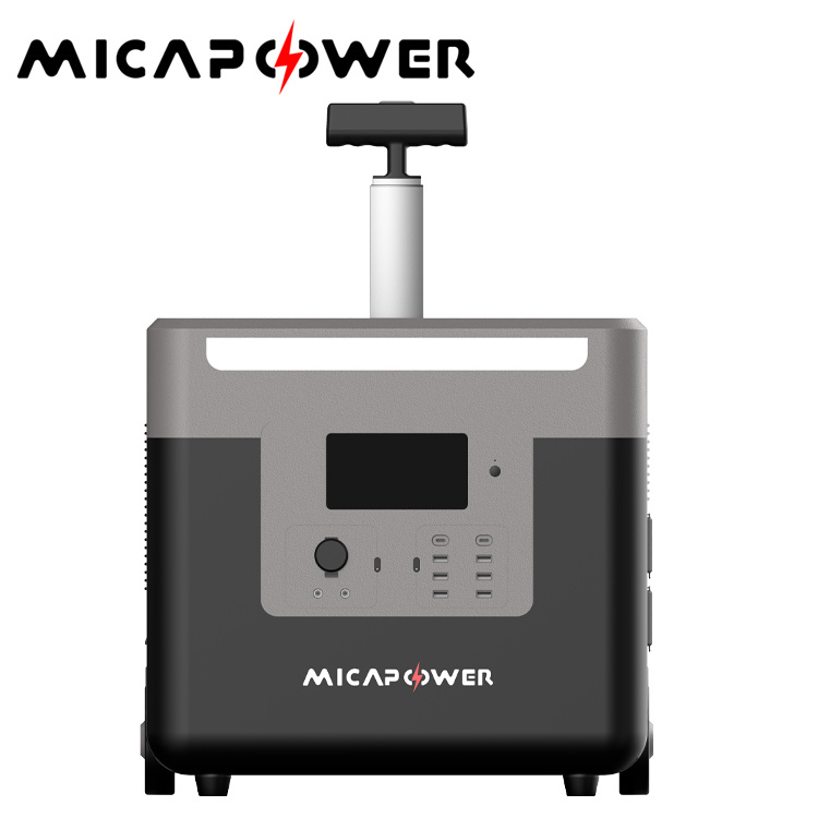 Mica Emergency Power Backup Portable Power Station for Camping Home Portable Power Supply Storage System