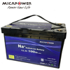 12V 100ah Sodium Ion Cranking Starting Battery Deep Cycle 100ah 12.4V Sodium-Ion Batteries for Solar System Electric Vehicle Auto Starting with Grade a Sib Cell