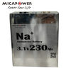 New Designing Audio Scooter E Bike Battery Battery Sib Sodium Ion Battery 3.1V 230ah Na Ion Battery Cell