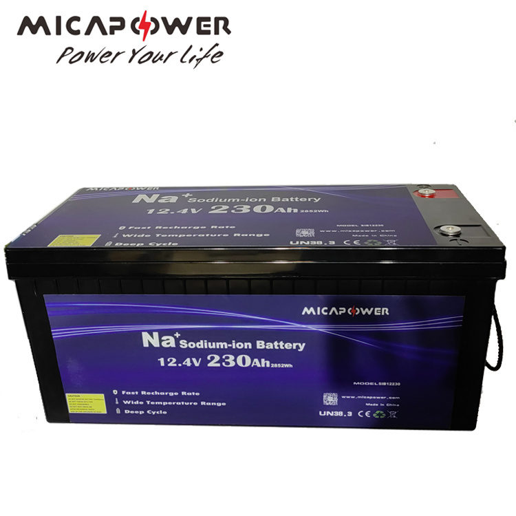 Free Maintenance 12V 230ah Battery Rechargeable Deep Cycle 12V 230ah Sodium-Ion Battery Gel Battery for Solar System