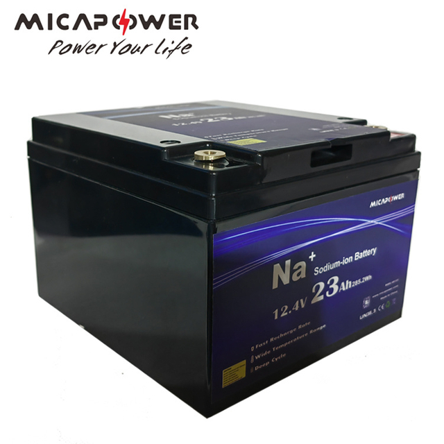 Mica Power 12.4V 23ah Sodium-Ion-Battery Energy Storage System Natrium Ion 12.4V 23ah 100ah 230ah for Solar Battery Pack
