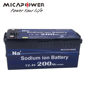 Duty Free Tax 12V 200ah 24V 200ah Sodium-Ion Batteries Warehouse Solar for Camping Car Motorcycle RV Ship