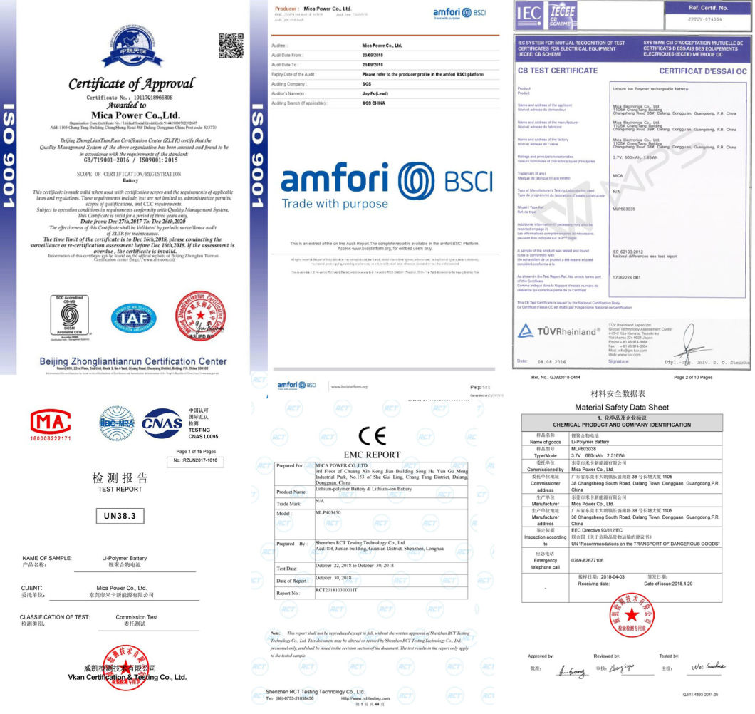 Factory Directly Supply 12.8V12V 6ah LiFePO4 Battery Pack Lithium Ion Battery High Quality with BMS Long Cycle for Solar Lighting RV with RoHS Ce UL-1643 Un38.3