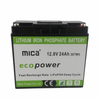 Factory Price 12V 12 Volt 24ah LiFePO4 Battery Lithium Ion Battery Deep Cycle for Solar Energy Storage System Solar Street Light RV PV