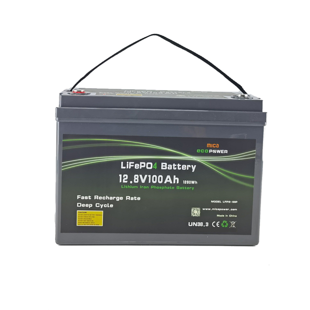 Power 12V 100ah LiFePO4 Lithium Iron Phosphate Deep Cycle Car Battery Marine Solar RV Batteries