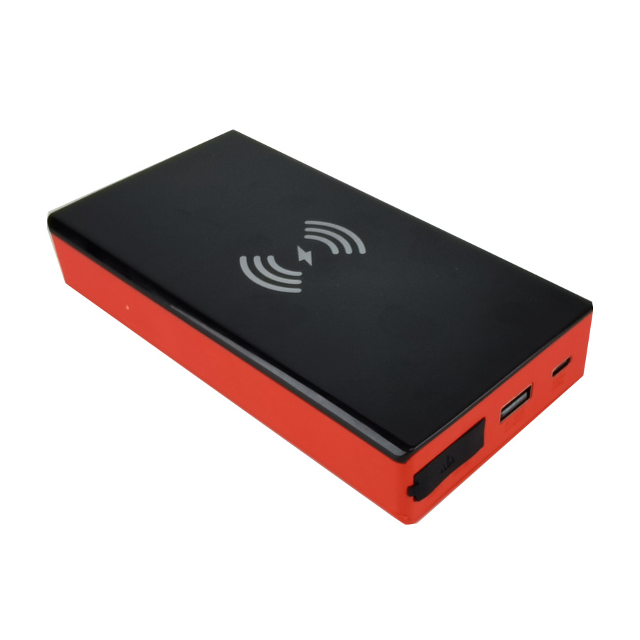 Factory Supply OEM 12V Multi-Function Mini Jump Starter with USB Charger with Wireless Charger