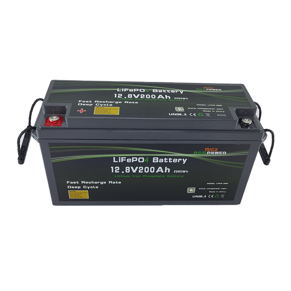 Factory ISO9001 Approved 12V 200ah LiFePO4 Battery Lithium Iron Phosphate Battery for Solar Energy Storage System Battery Bank Backup with CE Un38.3 MSDS