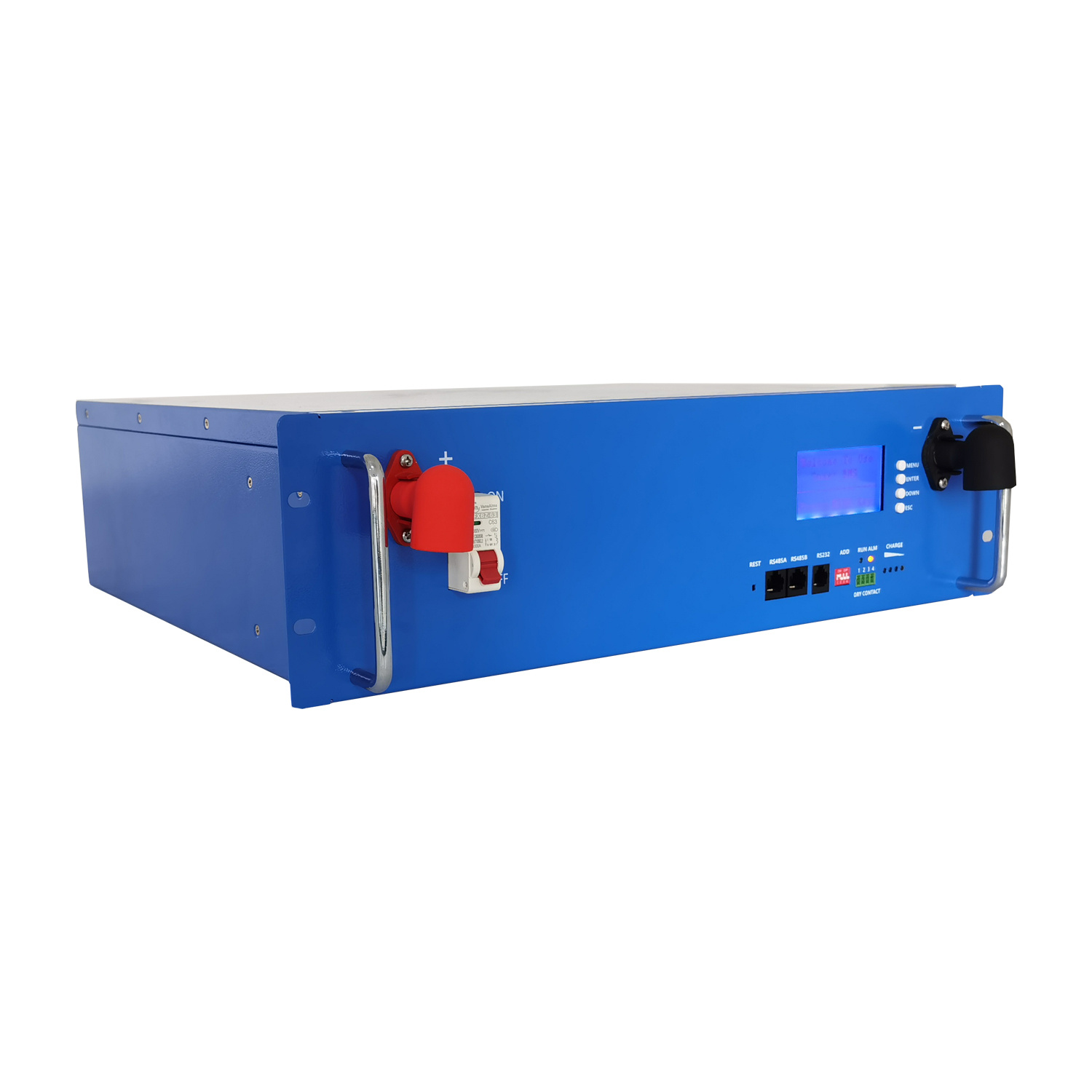 48V Battery Module Pack with BMS for Telecom Backup 4.8kwh Energy
