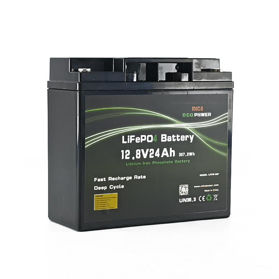 Factory ISO9001 Approved 12V 24ah Deep Cycle Lithium Iron Phosphate LiFePO4 Battery Lithium Ion Battery for Solar Energy System Street Light RV PV Marine