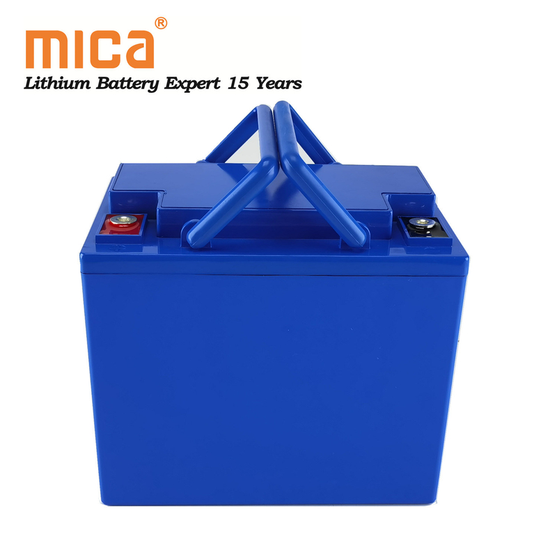 4000 Cycles 12V 52ah 50ah Lithium Iron Phosphate Llifepo4 Automobile Battery Pack with BMS