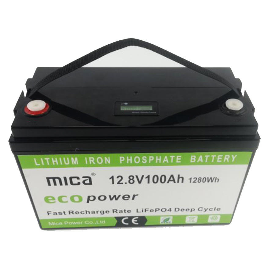 Rechargeable Lithium Phosphate Battery 12.8V 100ah 5000 Cycle with CE/ Un38.3/ IEC62133 /MSDS for Solar Energy Storage System