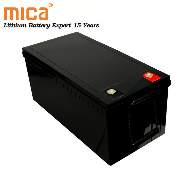 Deep Cycle Rechargeable Lithium Ion LiFePO4 12V 100ah 150ah 200ah 250ah 300ah Lithium Battery Pack