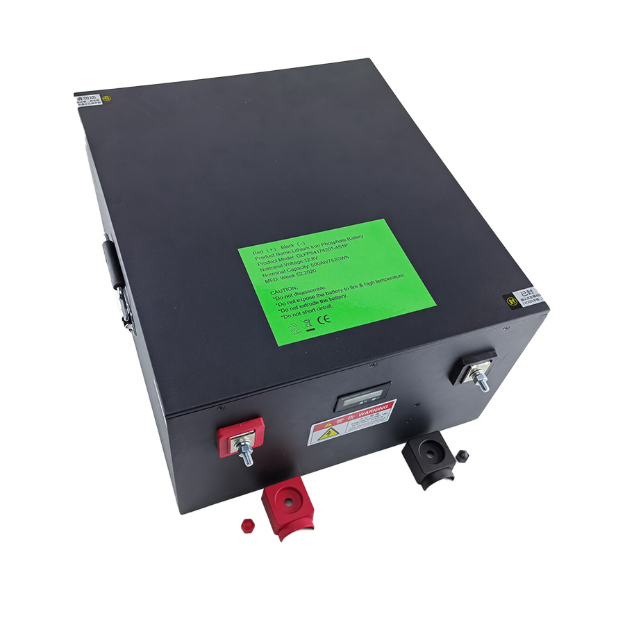 Manufacturer Supply 12V 600ah LiFePO4 Battery Deep Cycle Solar Battery Lithium Iron Phosphate for Solar Energy System Backup PV System off on Gird Inverter