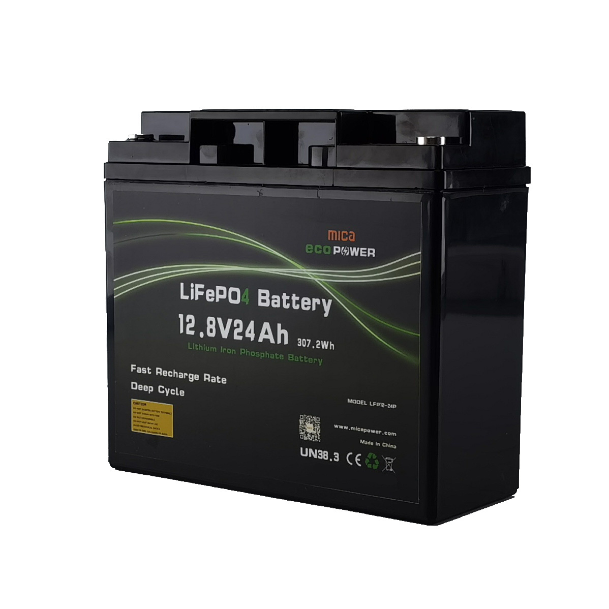 5 Year Warranty 12V 24ah Deep Cycle Lithium LiFePO4 Battery for Electric Mobility Scooter Solar Energy Storage