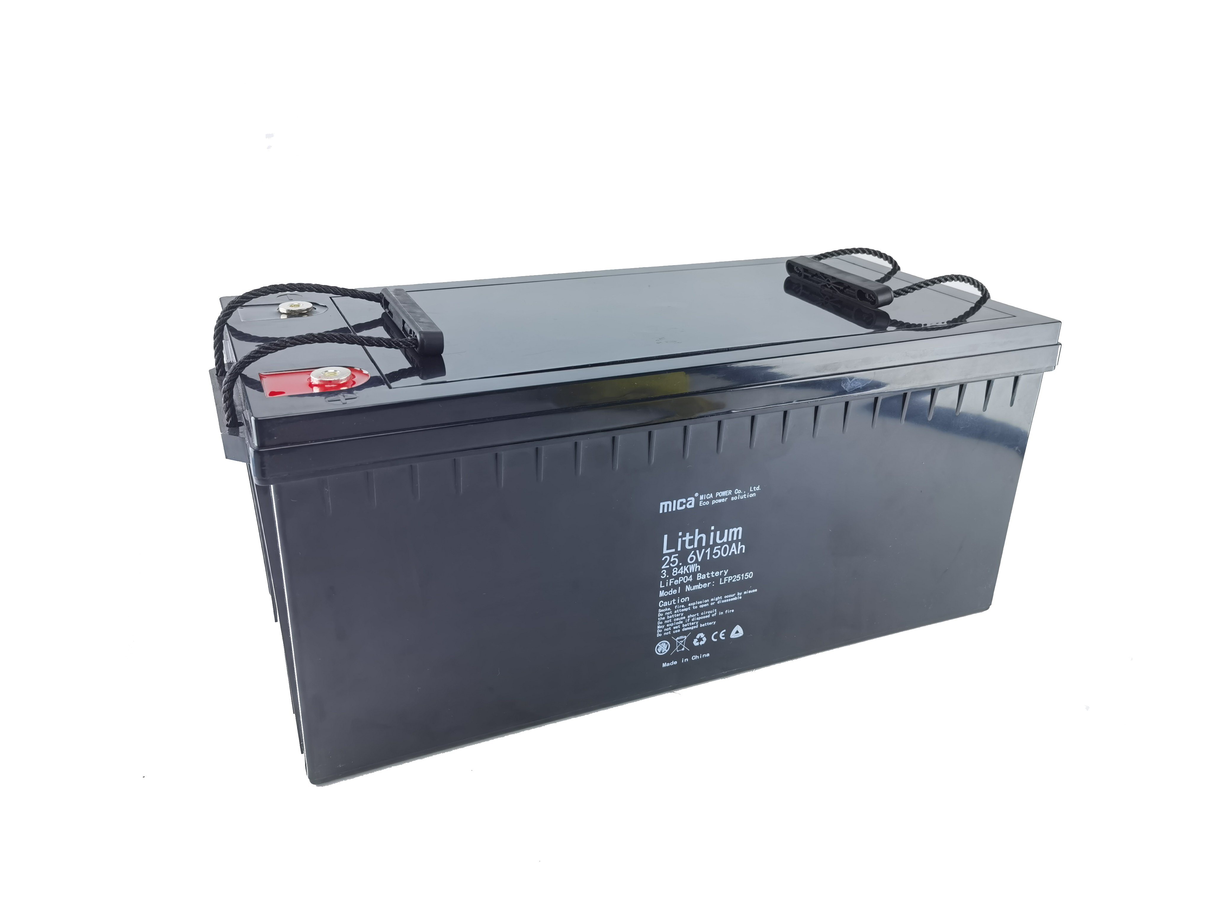 LiFePO4 BMS 6000 Cycle Life 24V Lithium Iron Phosphate Battery Pack Li-ion Battery for Solar/RV/Boat