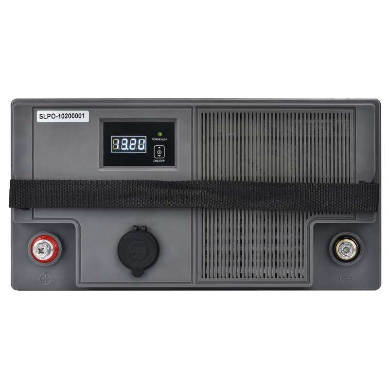 LiFePO4 Deep Cycle Battery 12V 100ah 200ah RV Camper Battery Caravan Battery Marine Fishing Boat LiFePO4 Battery Pack with LED Display and USB Interfaces